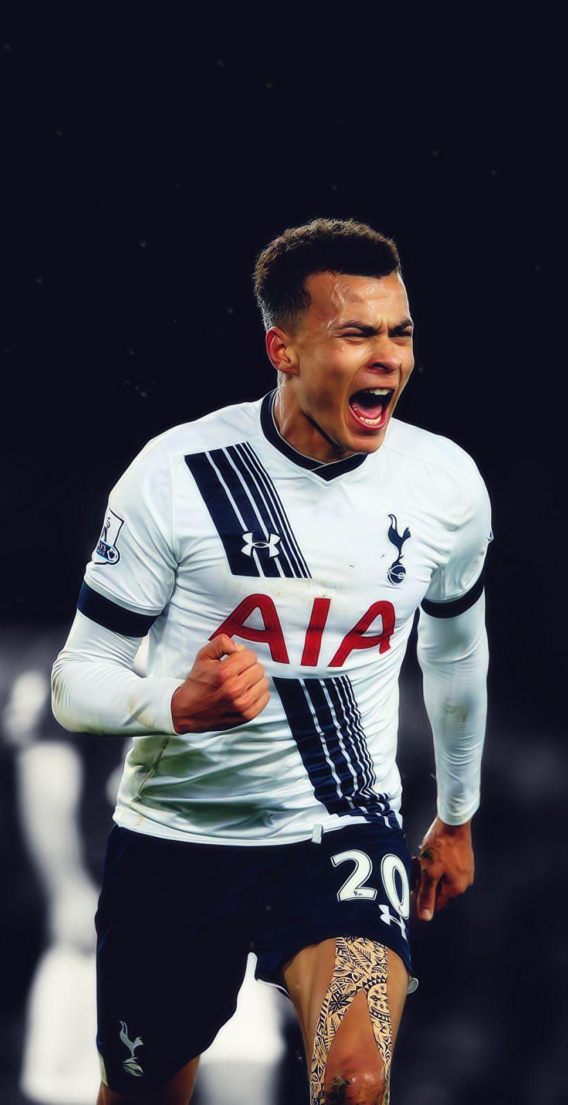 Dele Alli Tottenham FC iPhone Lockscreen HD by adi