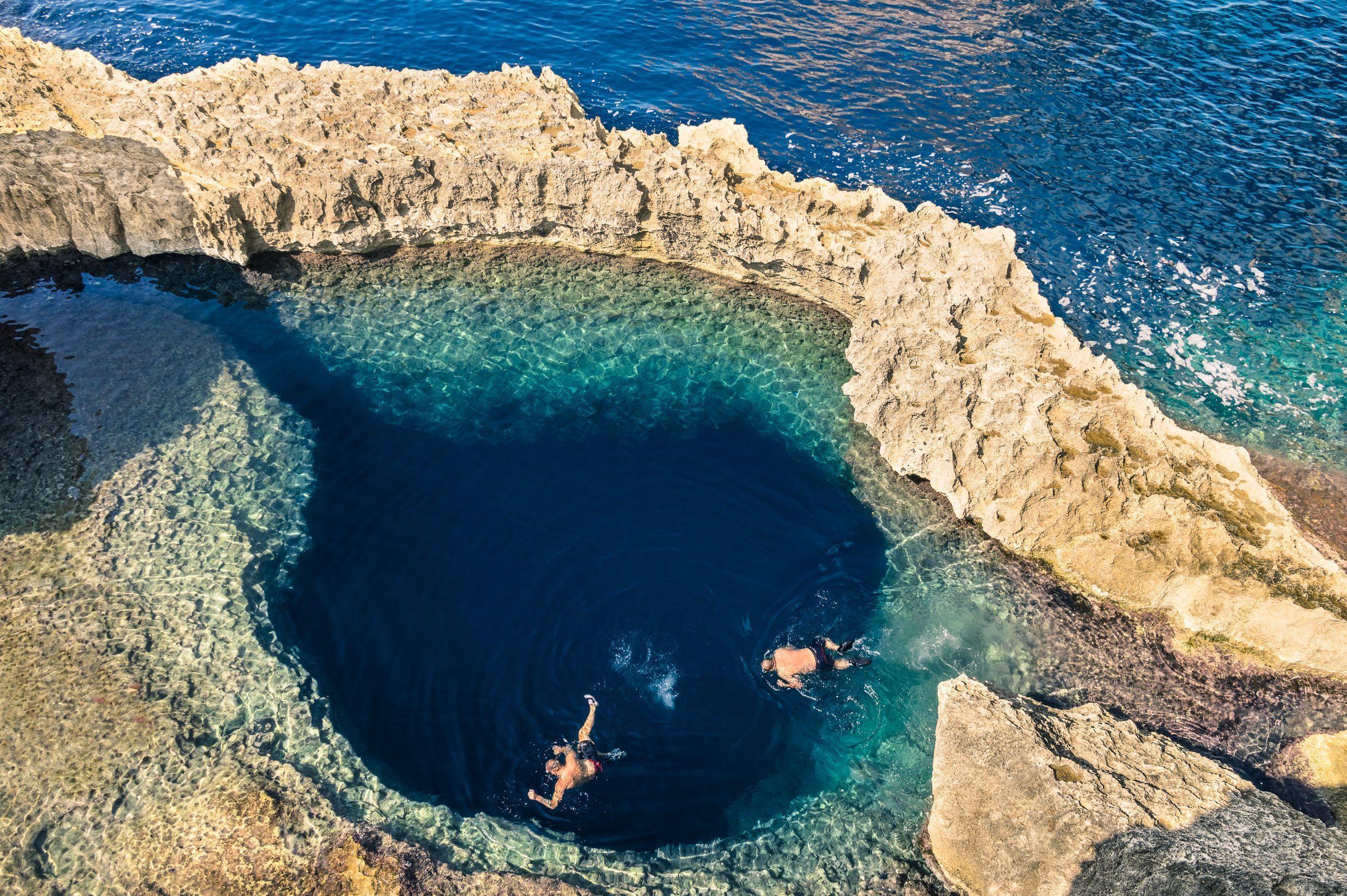 Sea Cave, Malta Wallpapers Image Photos Pictures Backgrounds