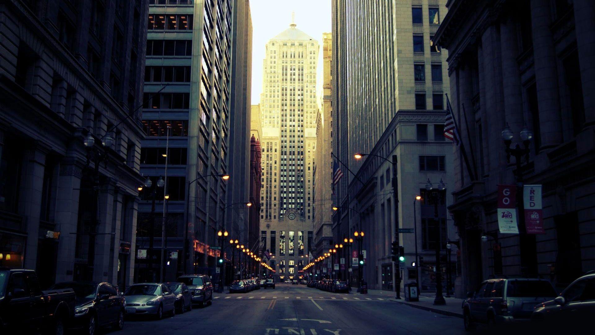 Street in Chicago Wallpapers #