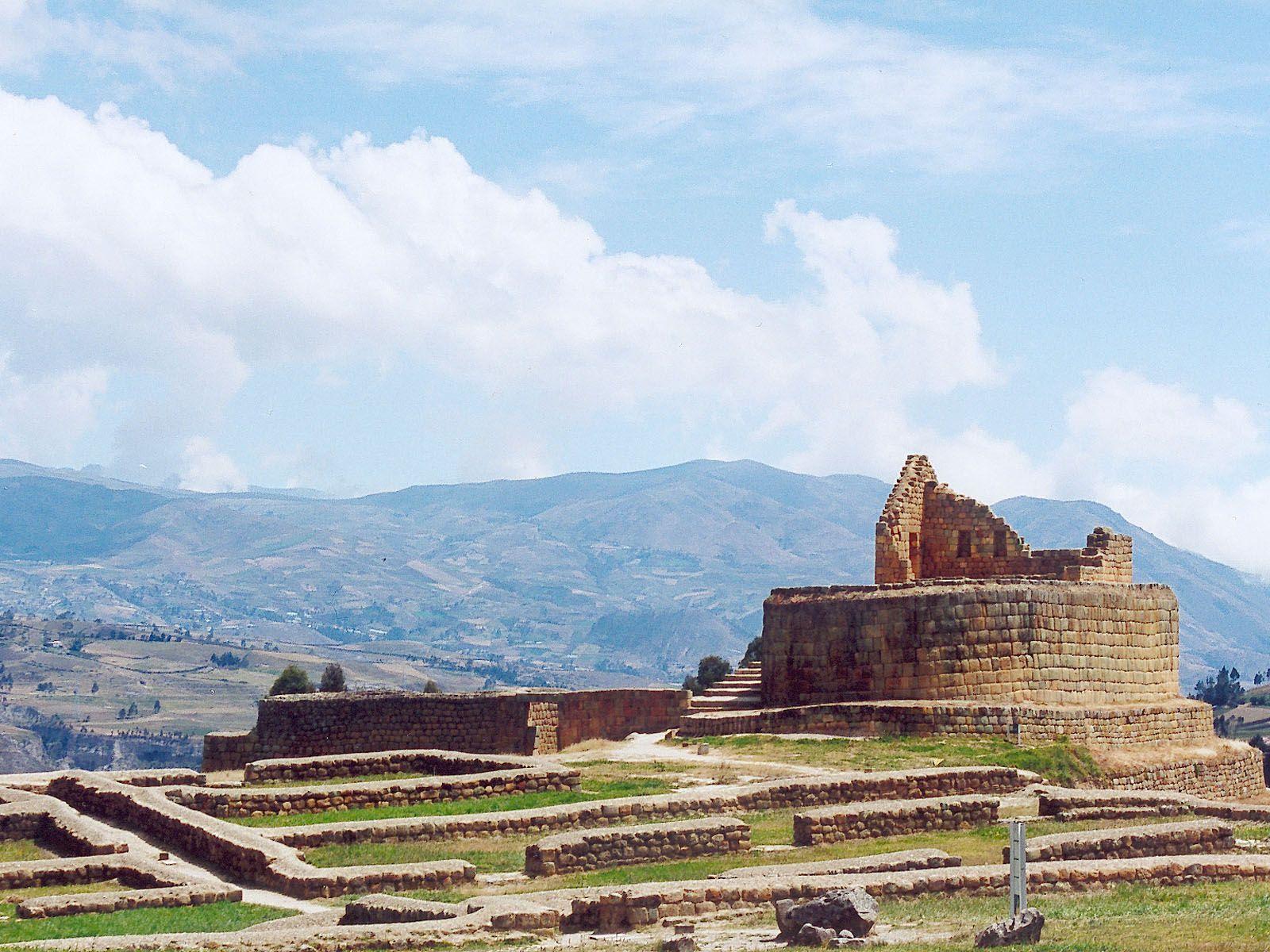 Ecuador Ingapirca Inca Ruins