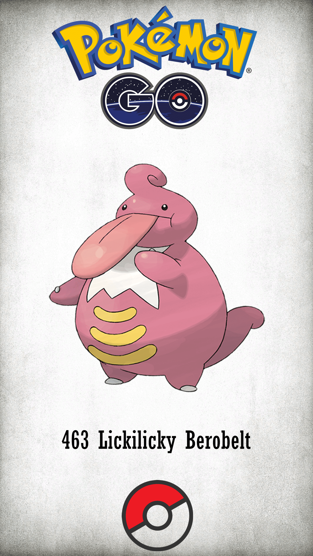 463 Character Lickilicky Berobelt