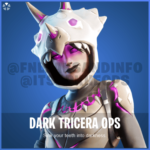 Dark Tricera Ops Fortnite wallpapers