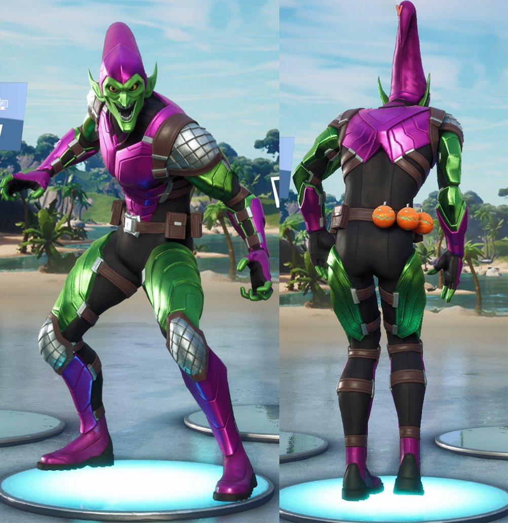 Green Goblin Fortnite wallpapers