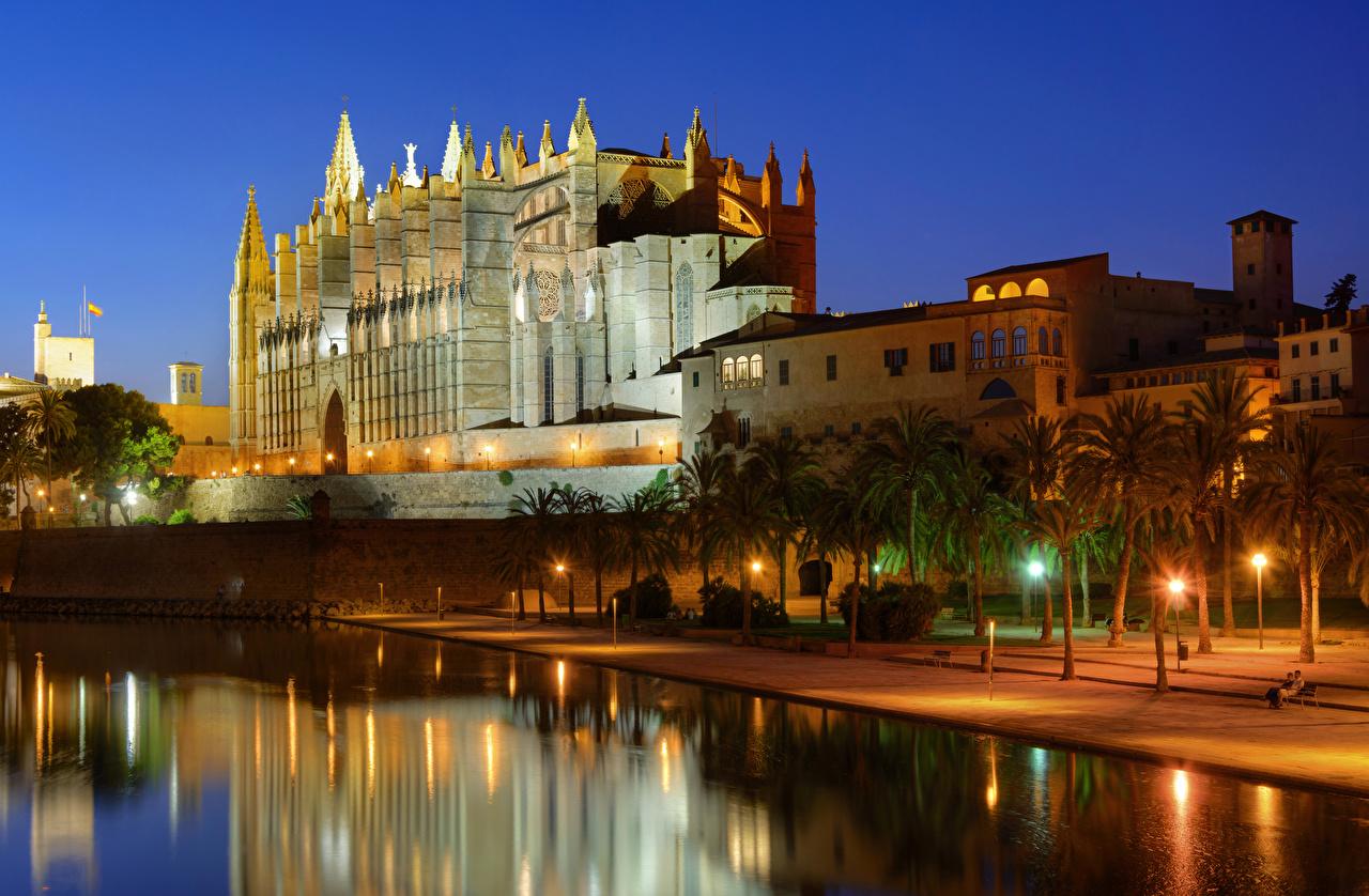 Wallpapers Majorca Mallorca Palace Spain Palma de Mallorca Canal