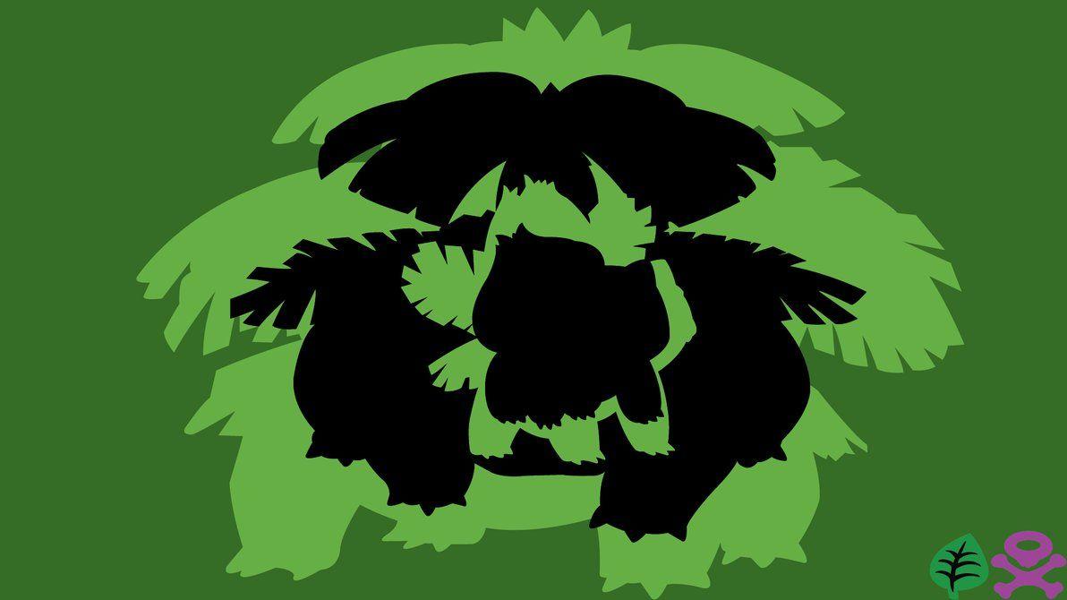 Venusaur Evolution Line Minimalism by PikachuIsUber