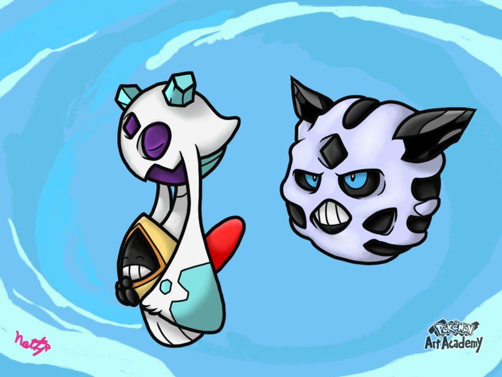 Pokemon Art Academy: Snorunt, Froslass and Glalie by Gamer