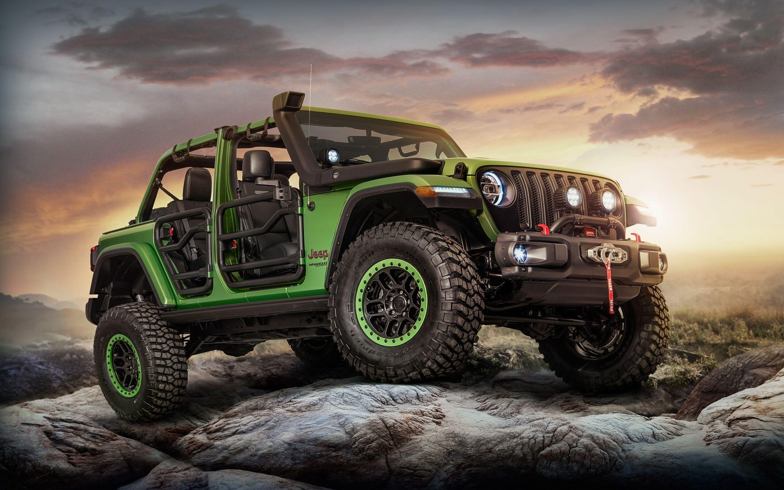 Jeep Wrangler Unlimited Rubicon Moparized 2018 4K Wallpapers