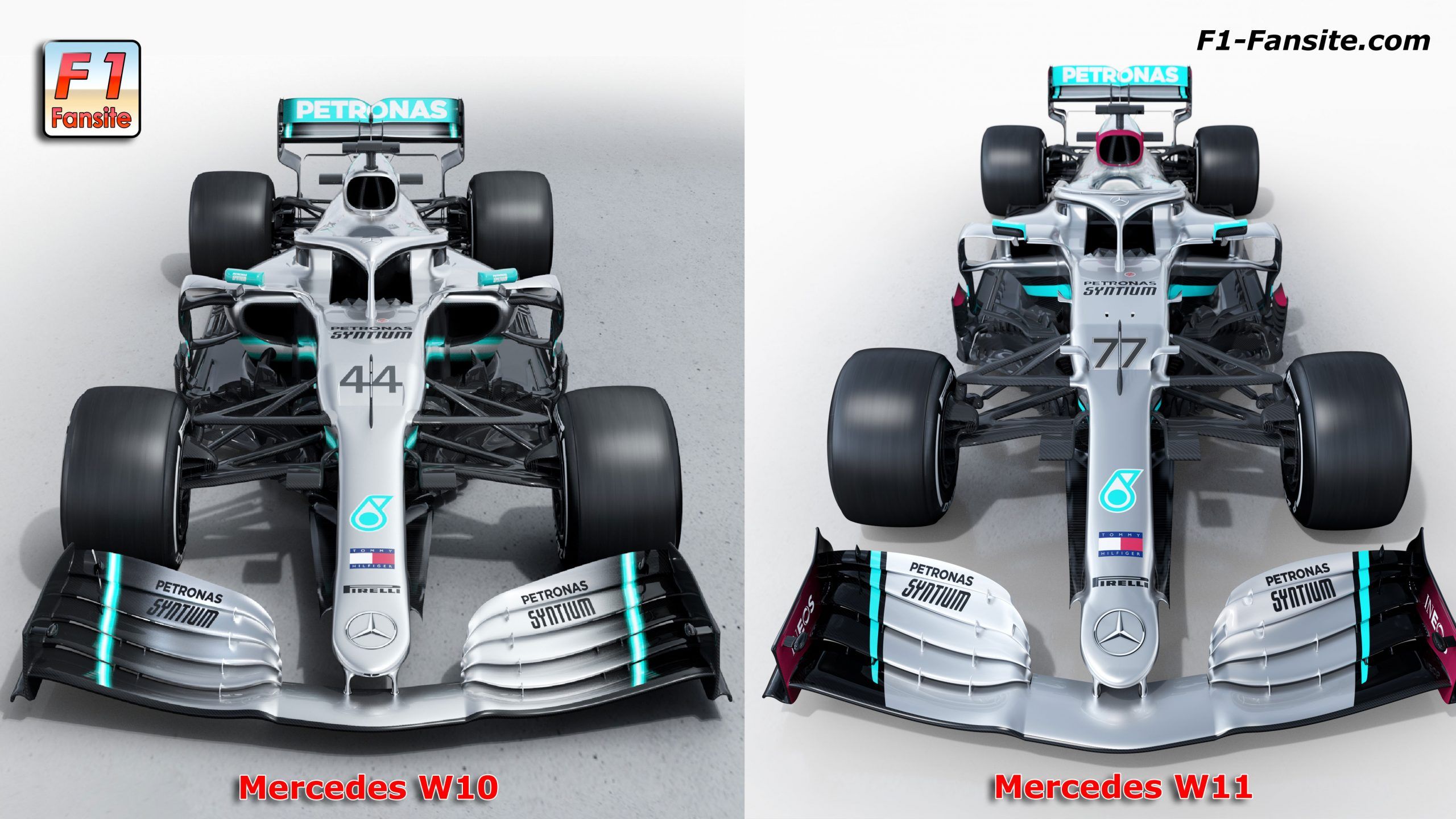 2020 Mercedes W11 F1 Car launch pictures