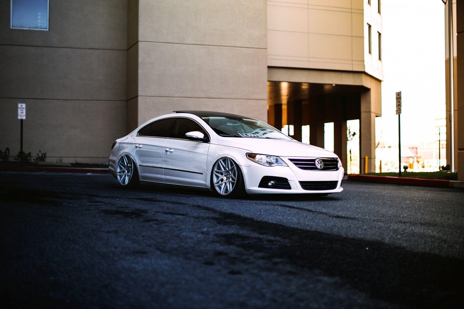 volkswagen passat cc tuning volkswagen passat white HD wallpapers