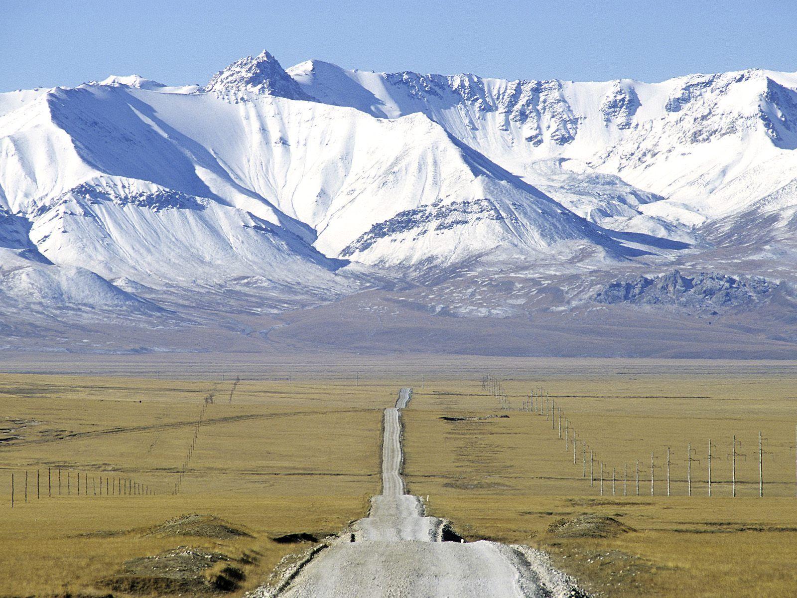 Nature: Lonely Road, Kyrgyzstan, picture nr. 40429