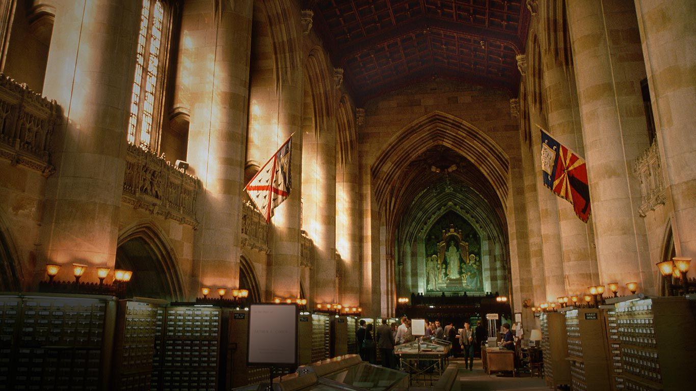 Sterling Memorial Library of Yale University, New Haven, Connecticut