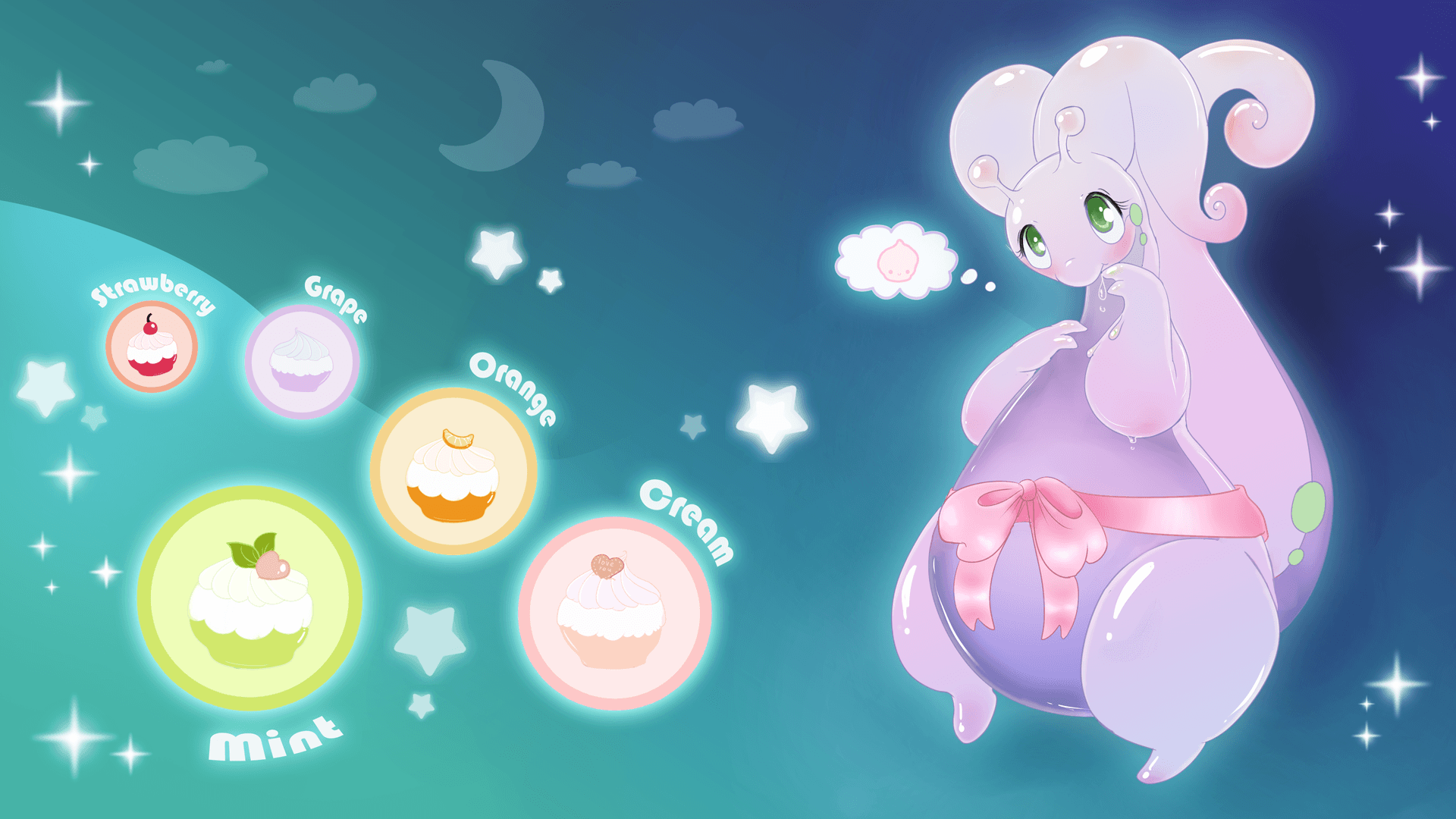 Goodra and PokePuffs ♥ by black kitty