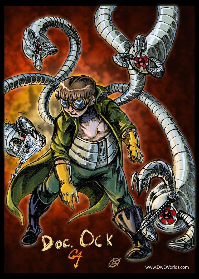 Doctor Octopus GA Redesign full color by ScionStorm