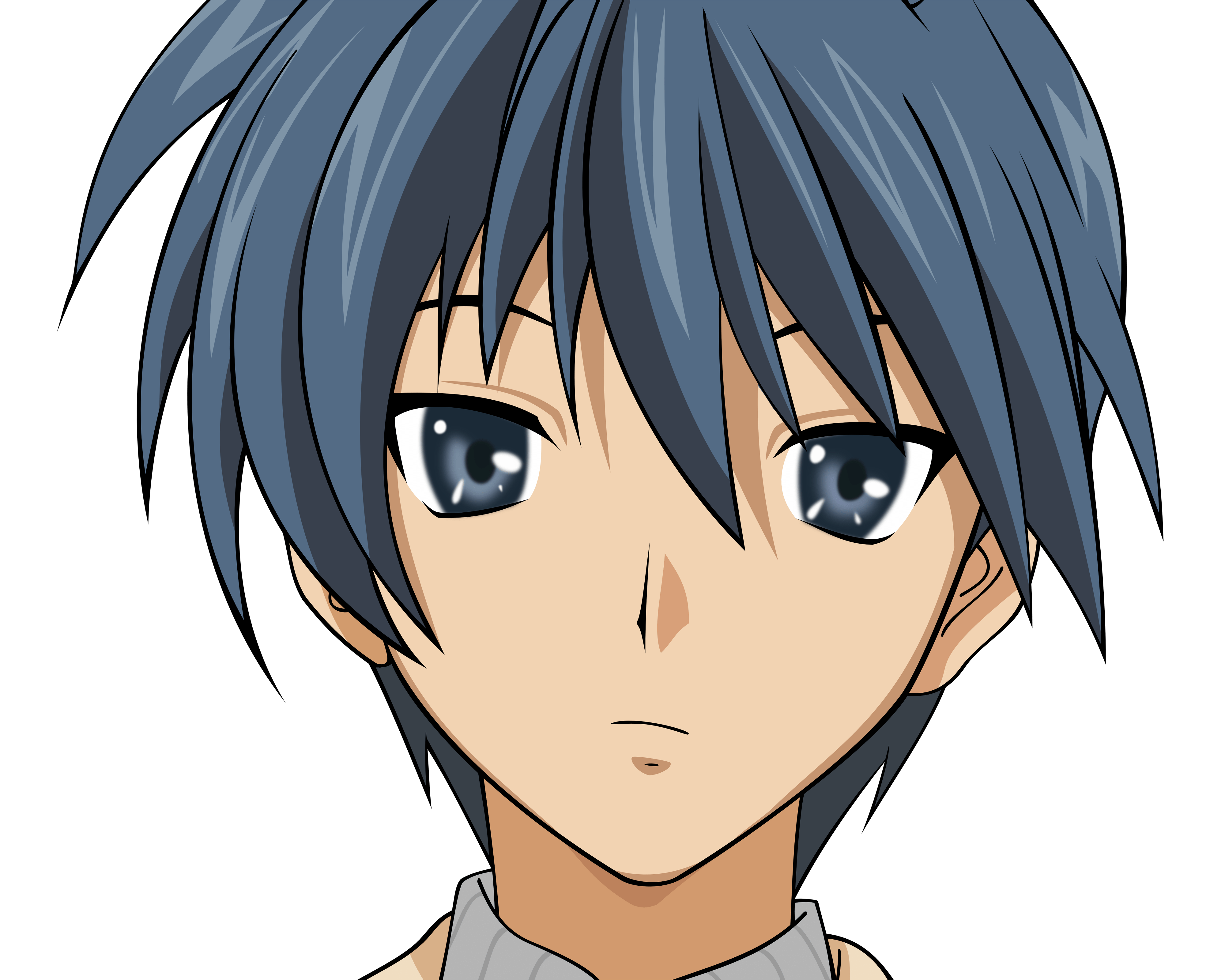 Clannad Tomoya Okazaki Views Head