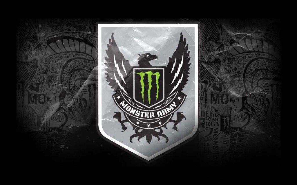 Monster Energy Monste Army Logo HD Wallpaper Backgrounds