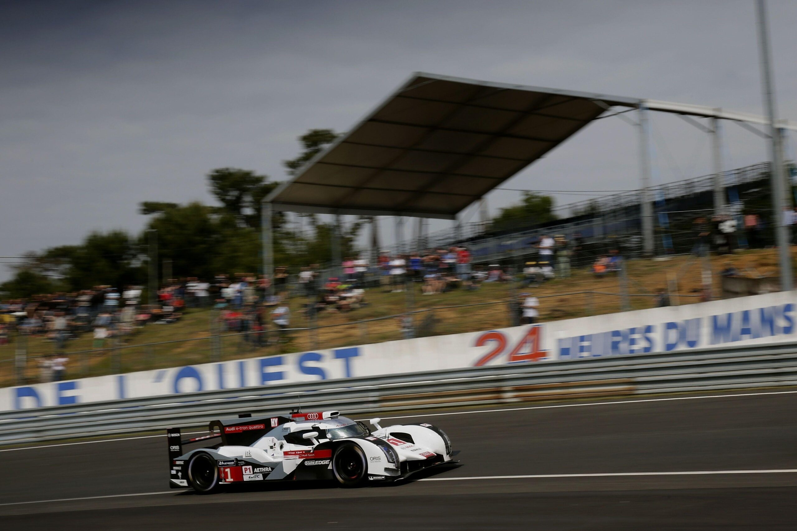 SUCCESSFUL LE MANS 24 HOUR TEST FOR AUDI R18 E