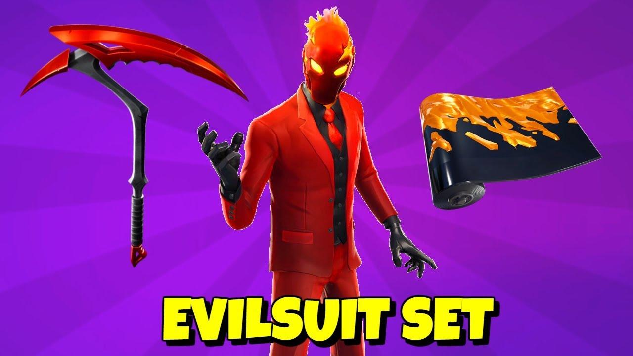 Evil Suit Fortnite wallpapers