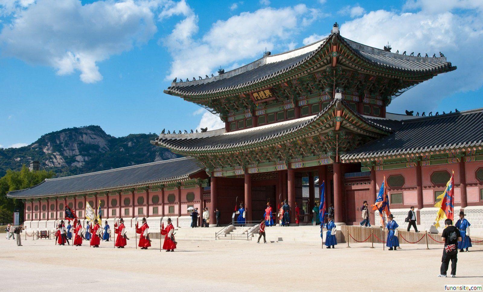 Wallpapers ›› Gyeongbok Palace Seoul South Korea Wallpapers