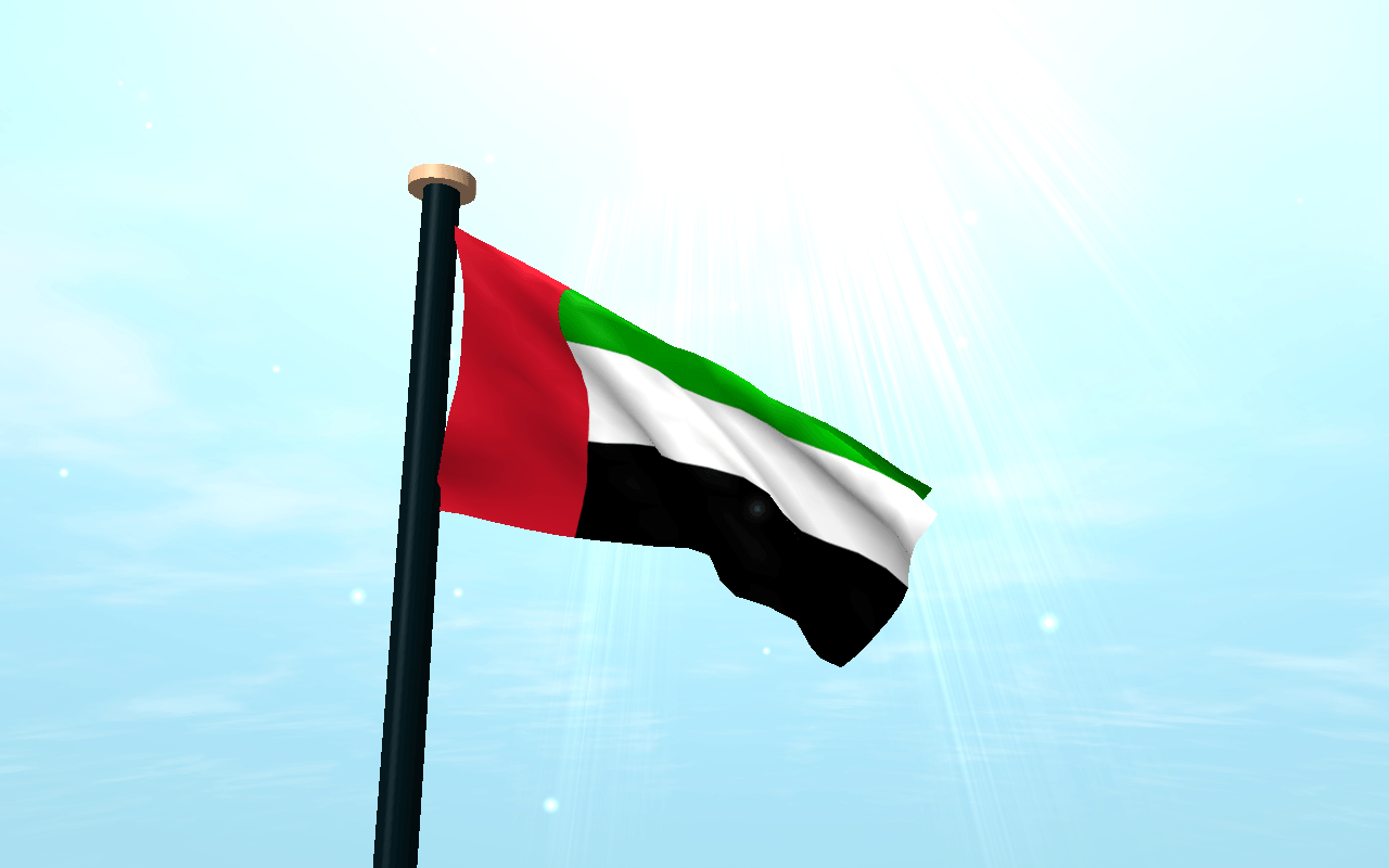 UAE Flag 3D Live Wallpapers
