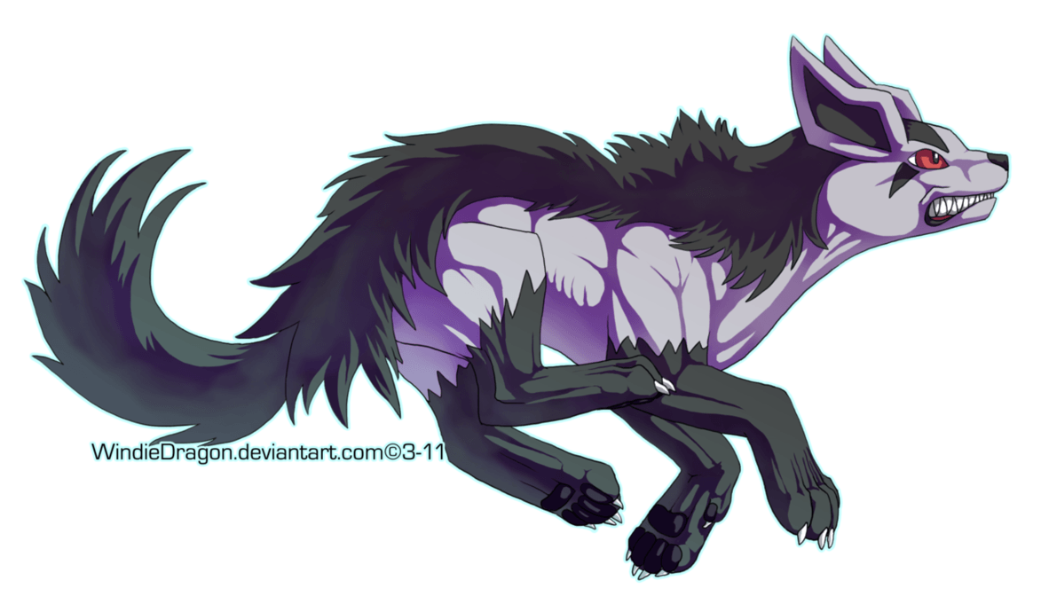 Mightyena by WindieDragon