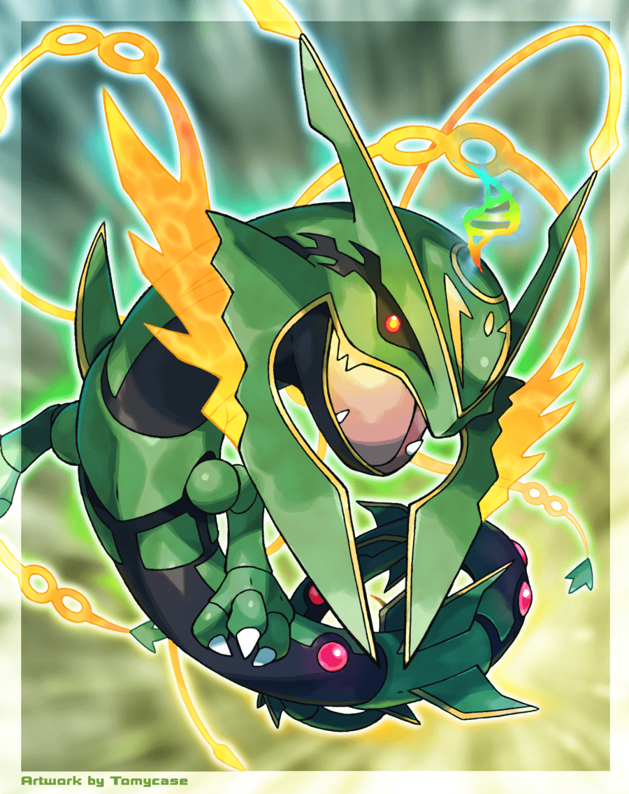 Mega Rayquaza by Tomycase