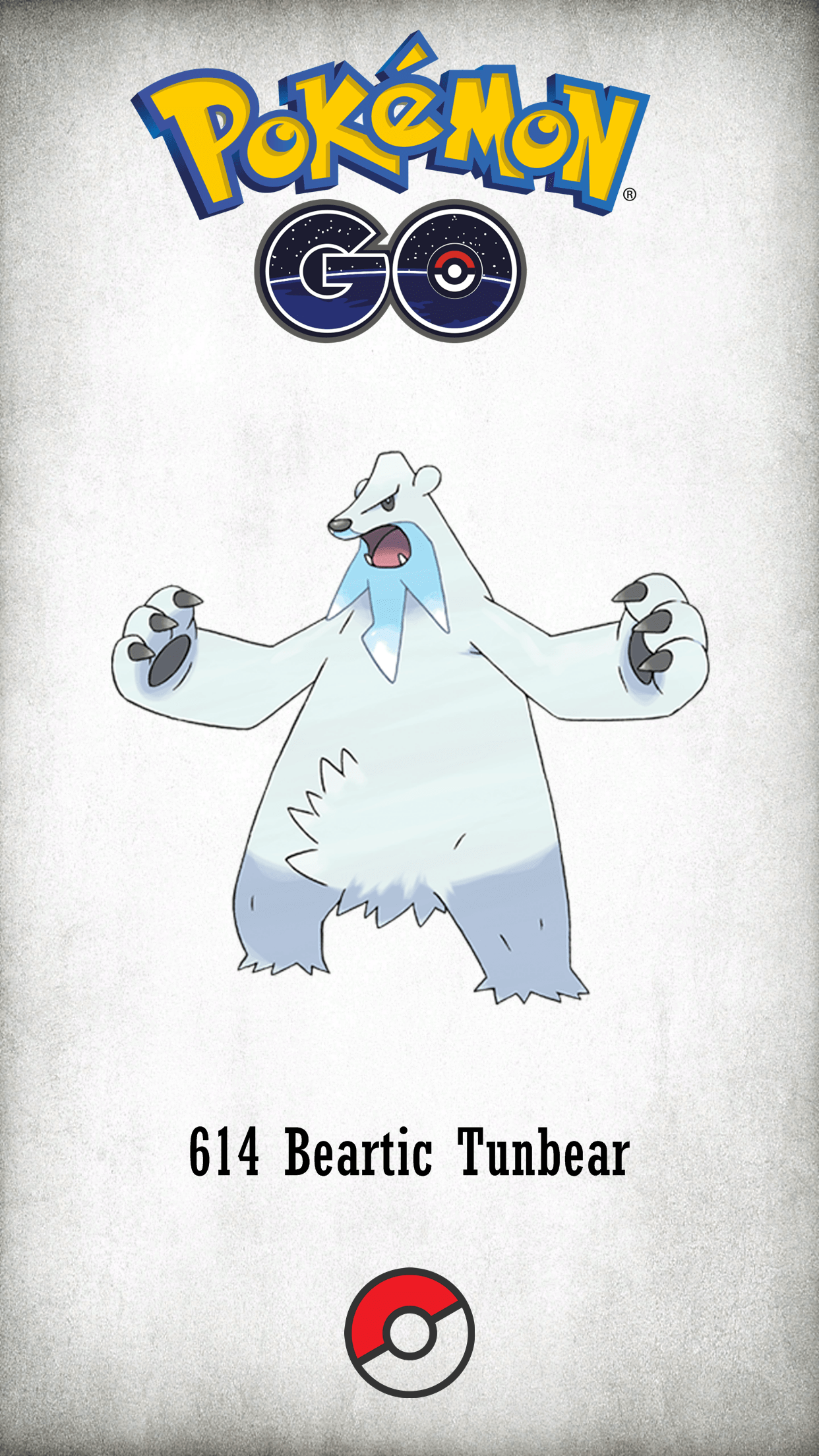 614 Character Beartic Tunbear