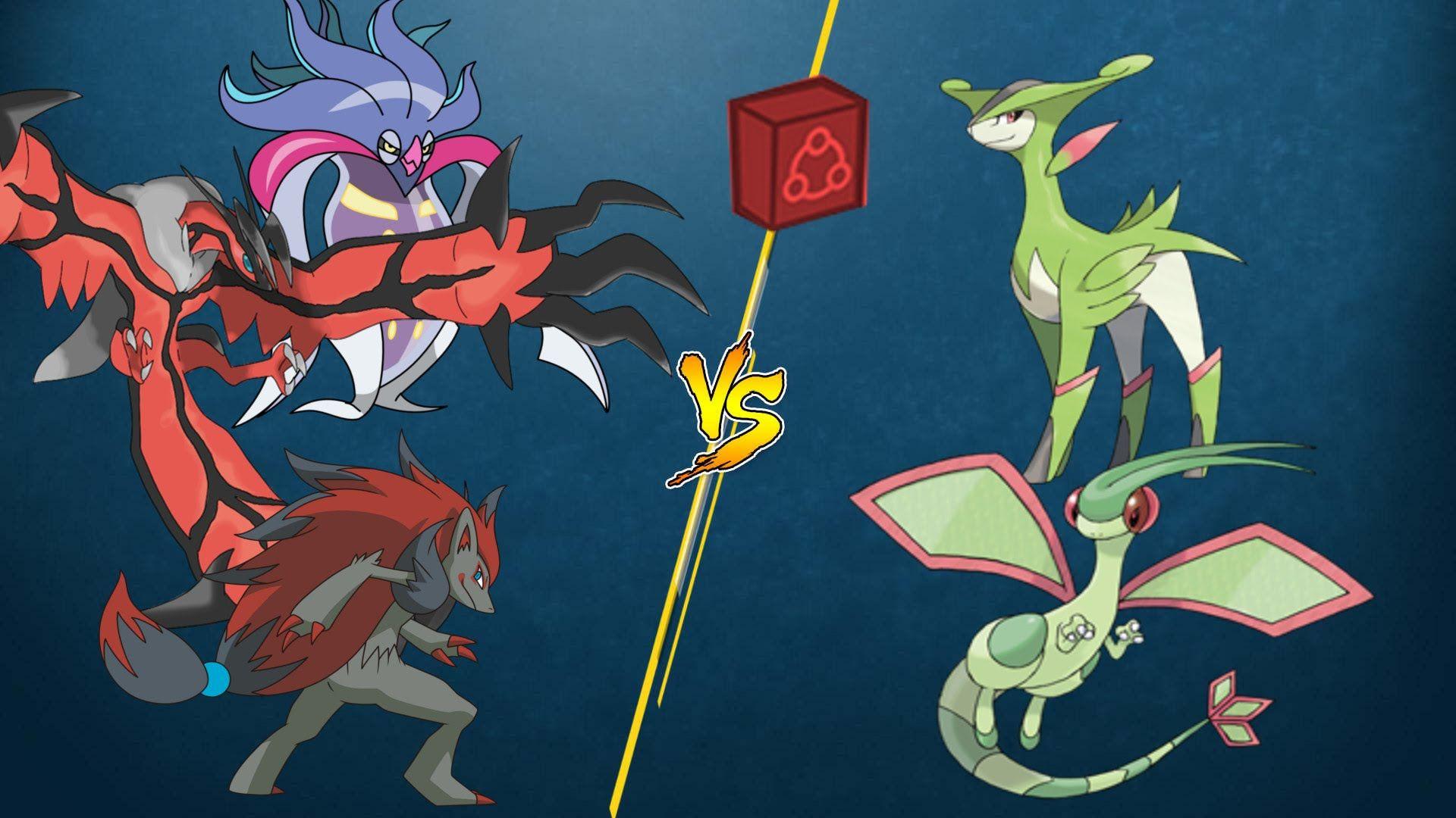 PTCGO Stream Match] Zoroark/Yveltal/Malamar vs Flygon/Virizion