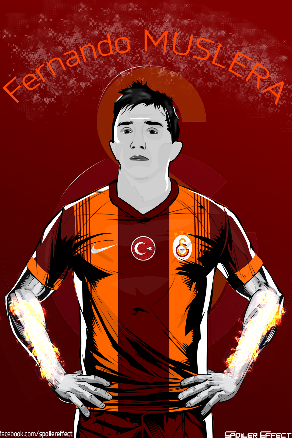 Fernando Muslera VECTOR by spoilereffect