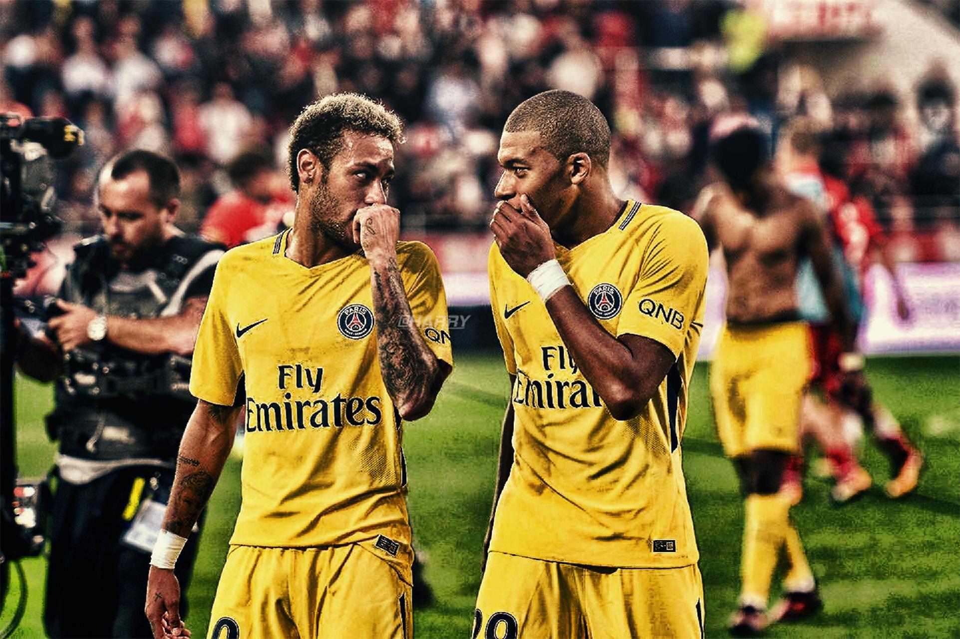 Neymar and Mbappe Wallpapers by harrycool15