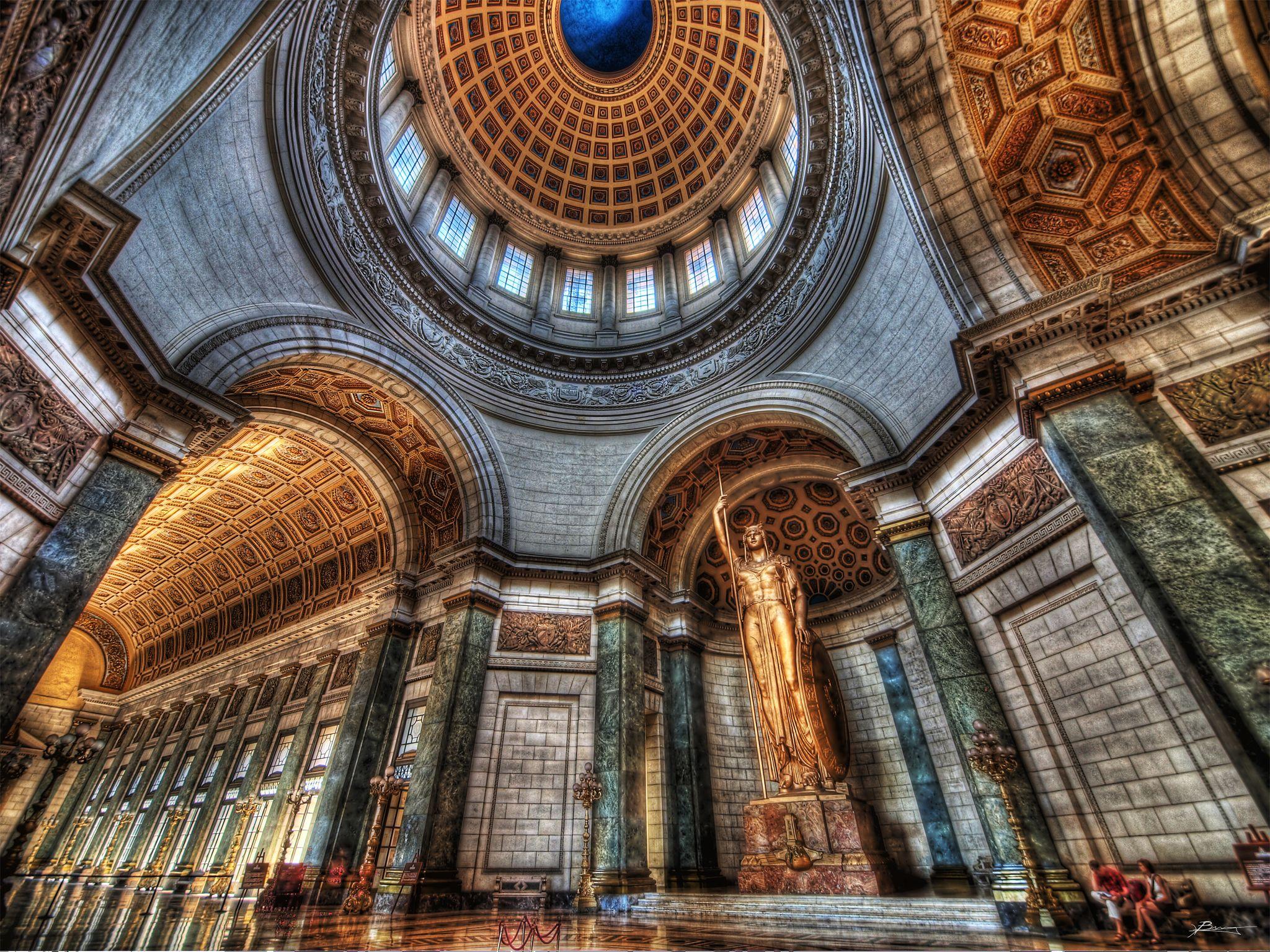 Inside Havana Capitol, Cuba widescreen wallpapers