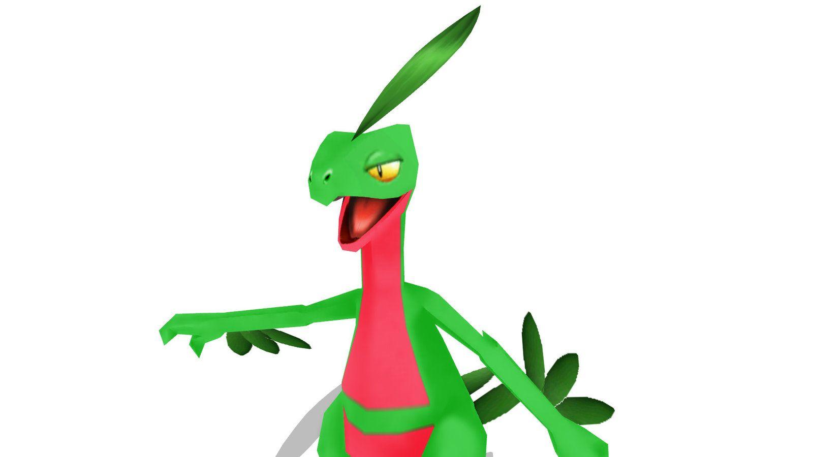 MMD Pokemon Grovyle by MMDSatoshi