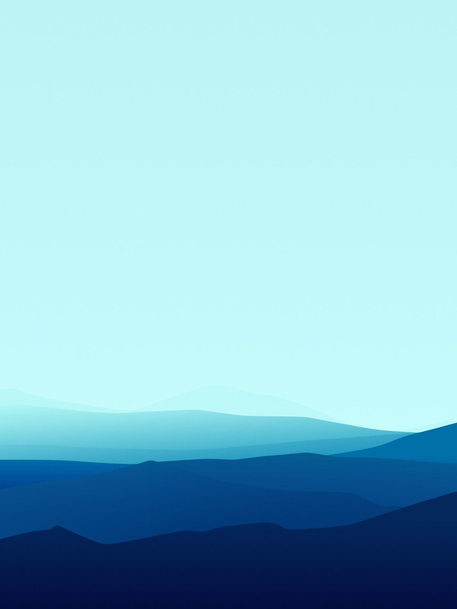 Minimalist Landscape iPad Wallpapers