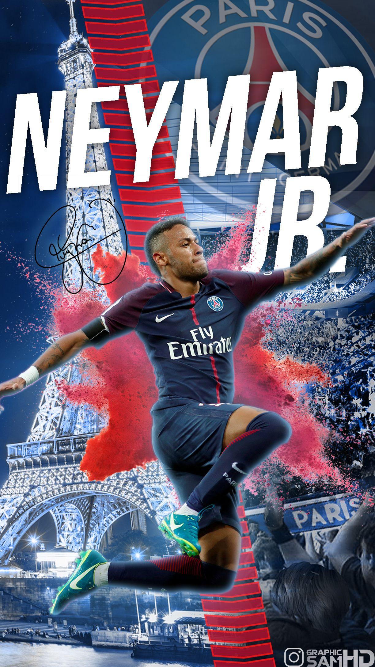 Neymar Jr PSG Phone wallpapers 2017/2018