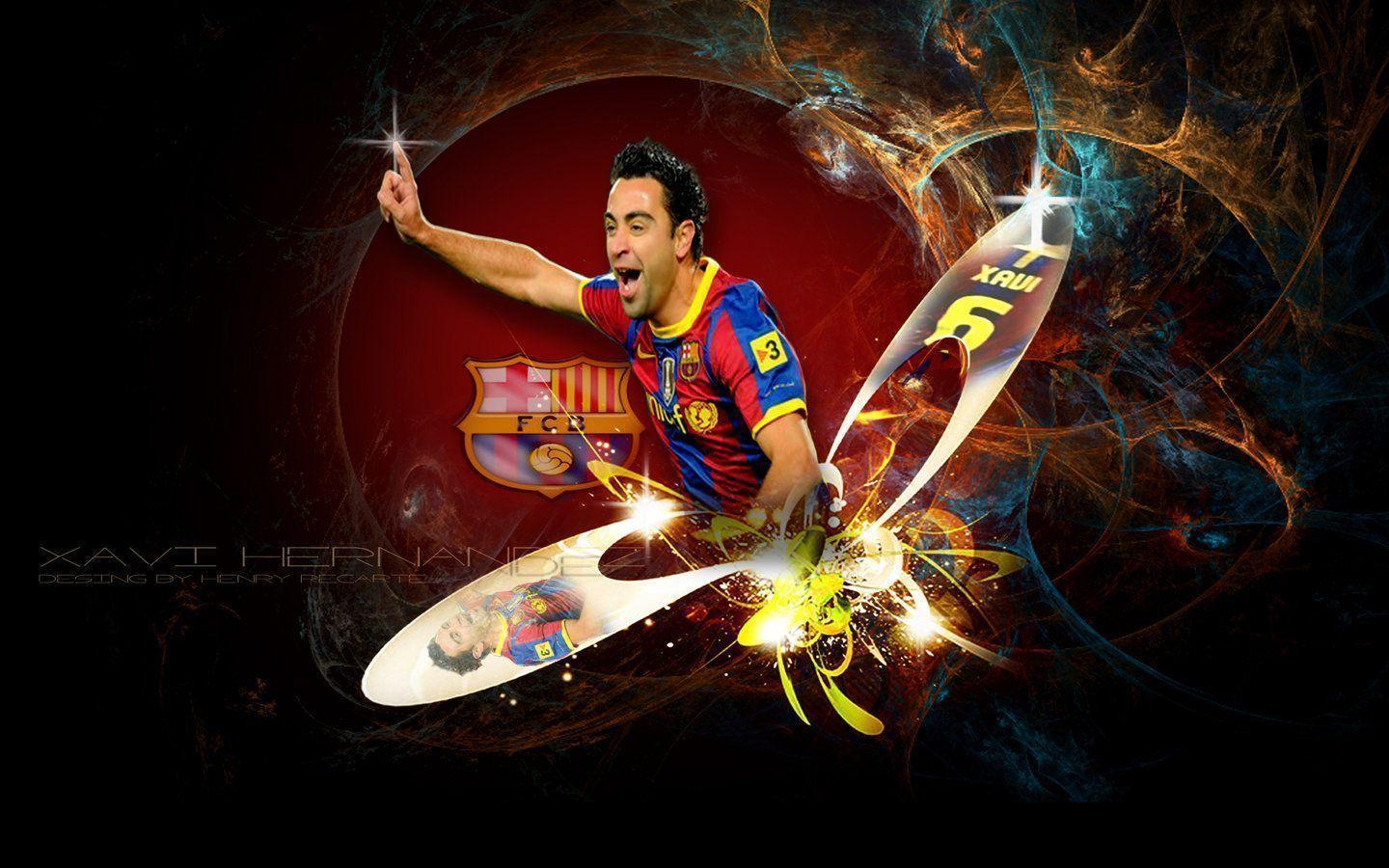 Xavi Hernandez Spanish Midfielder Footballer Wallpapers