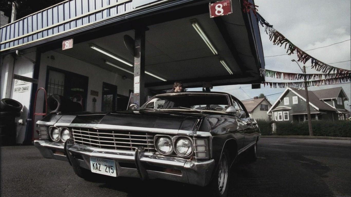 Download wallpapers Impala, 1967, Jared Padalecki, Chevrolet, The