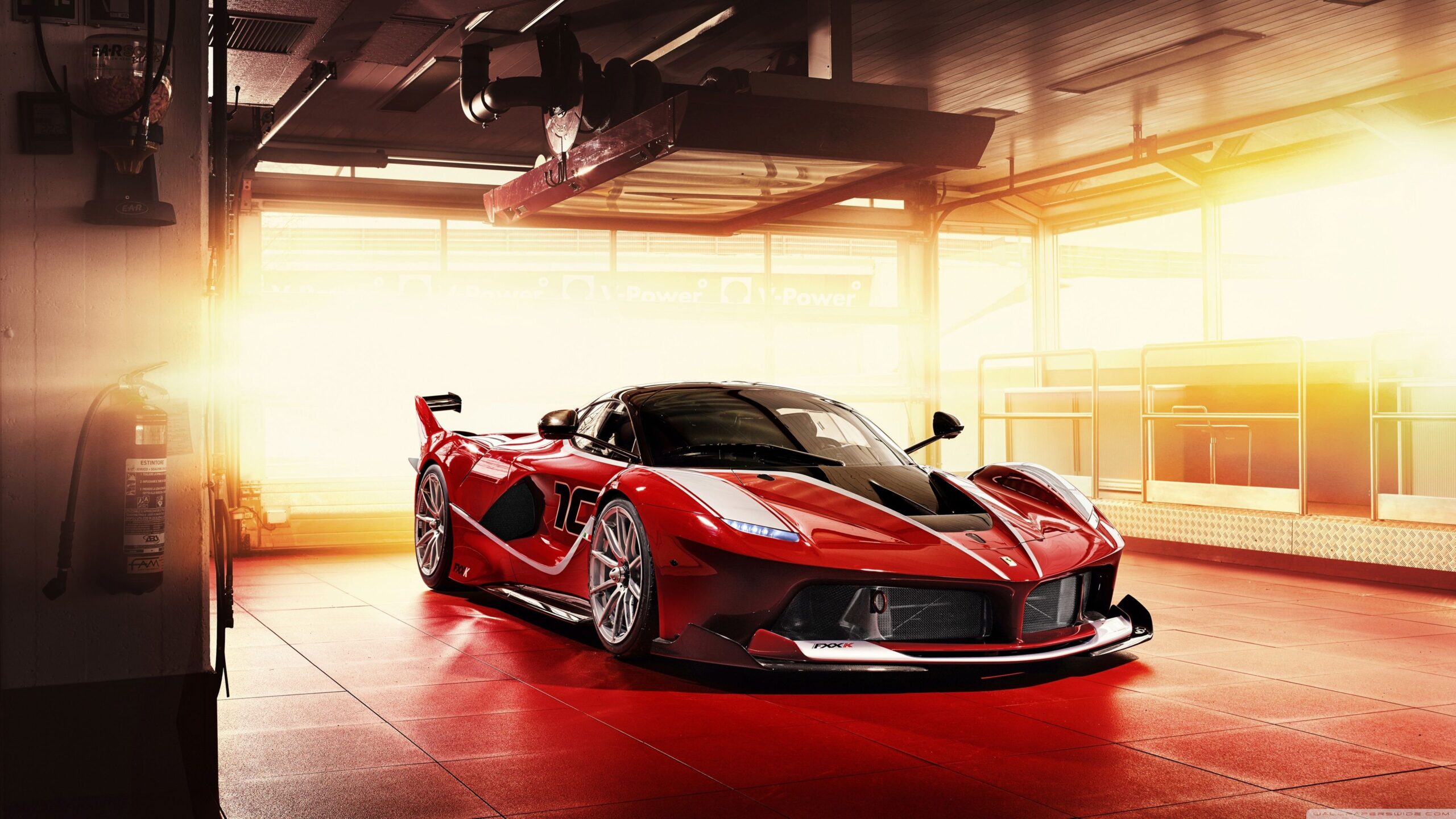 Red Ferrari FXX K Supercar ❤ 4K HD Desktop Wallpapers for • Wide