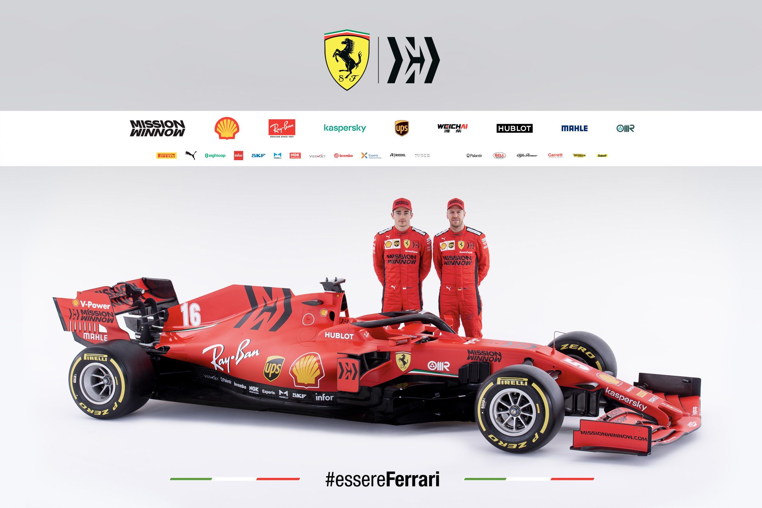 2020 Ferrari SF1000 F1 car launch pictures