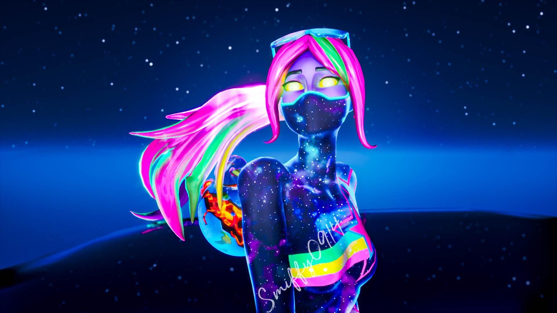 Galaxia, such a pretty skin! : FortNiteBR