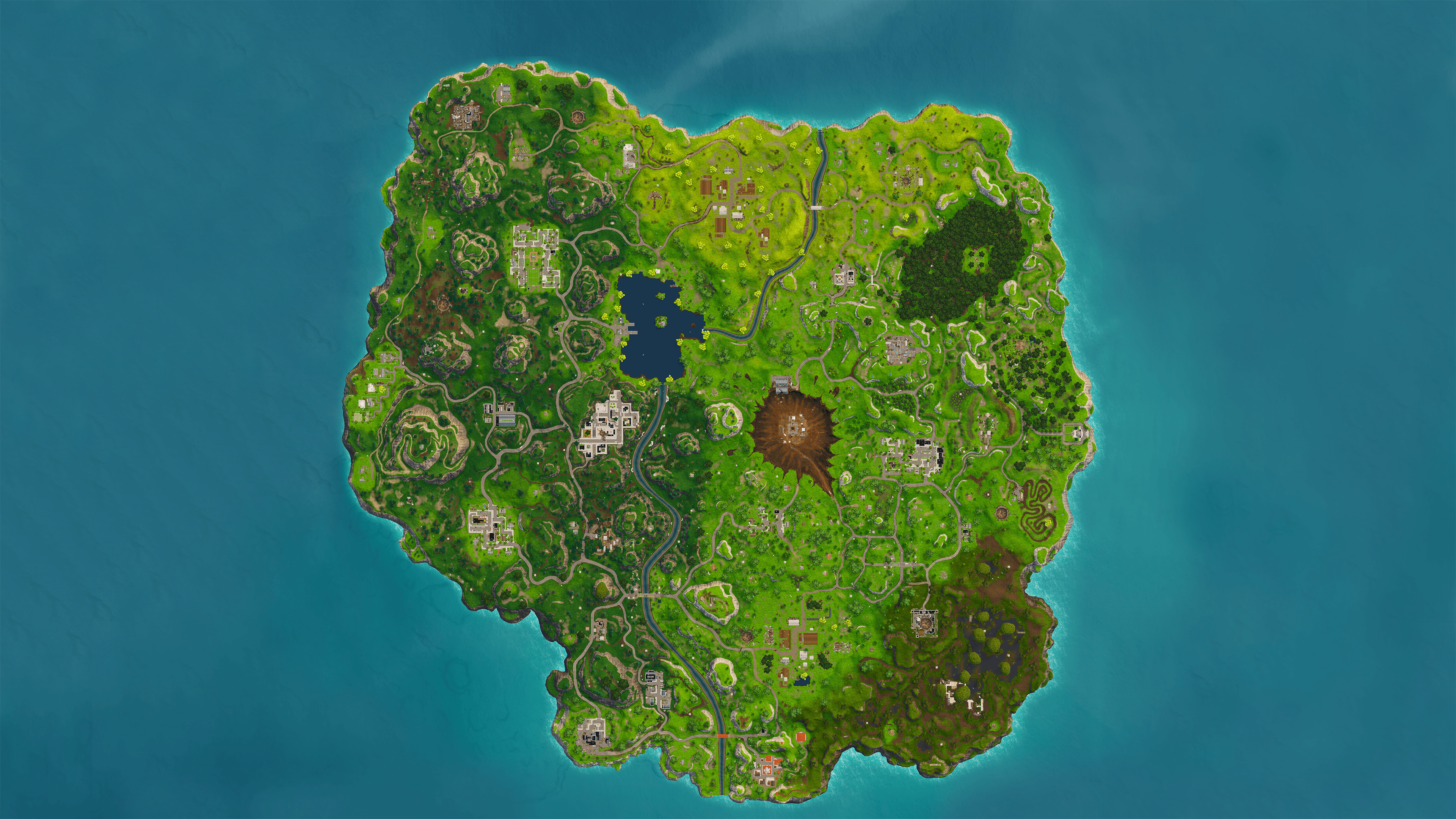 I made a 4K wallpapers of the high quality Season 4 map posted by u