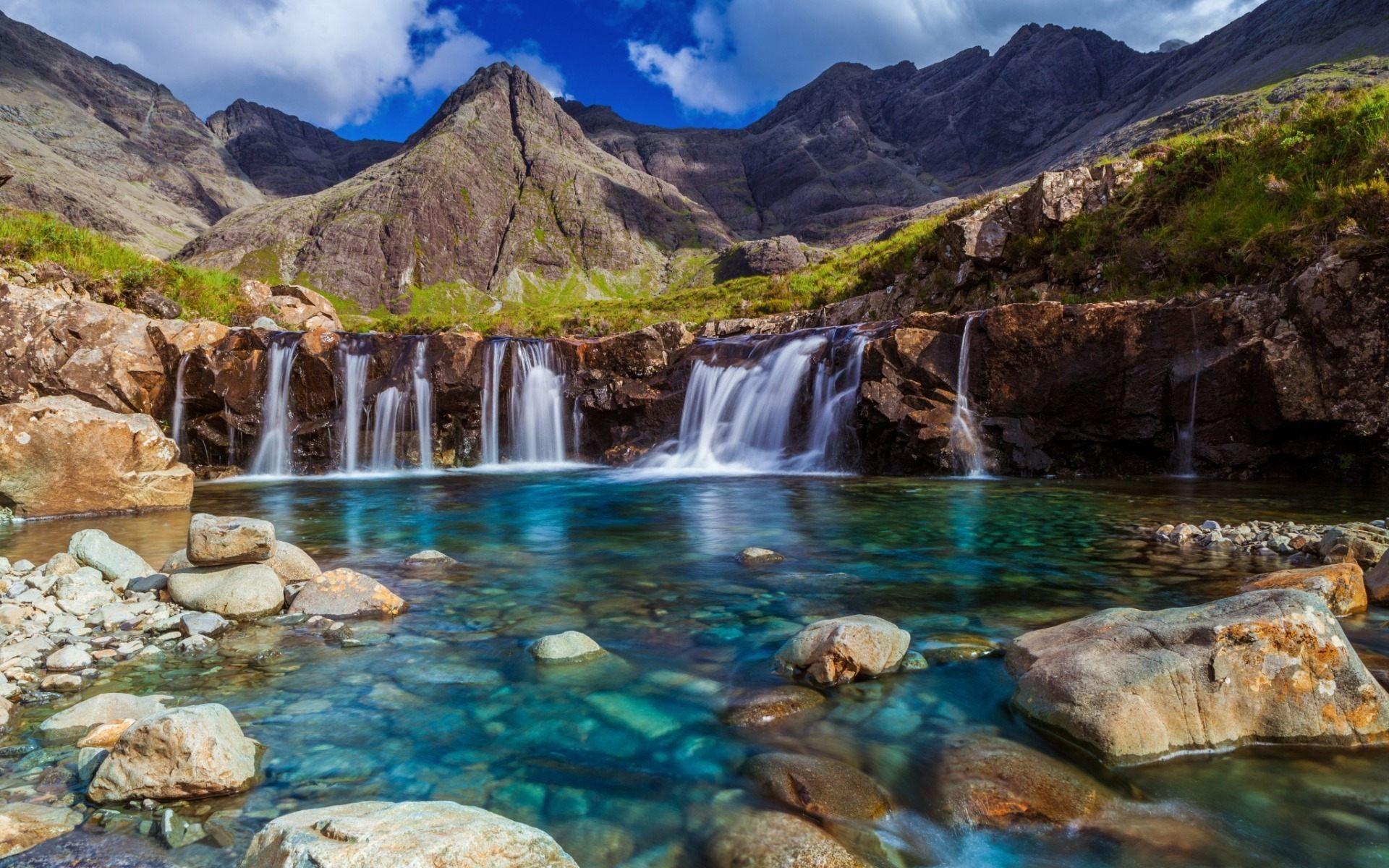 Fairy Pools isle of Skye Scotland Wallpapers HD For Dekstop