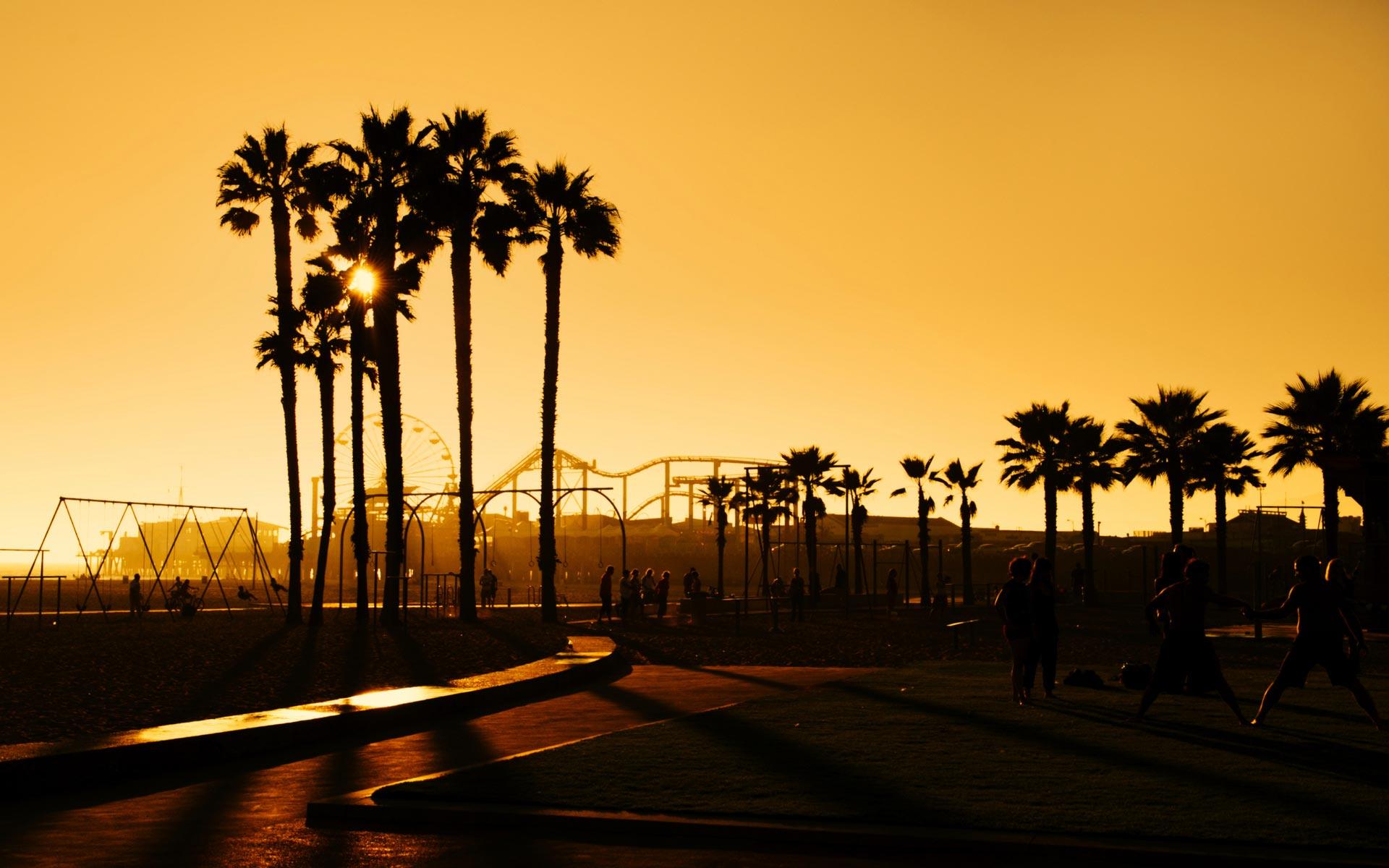 px Santa Monica Pier Wallpapers