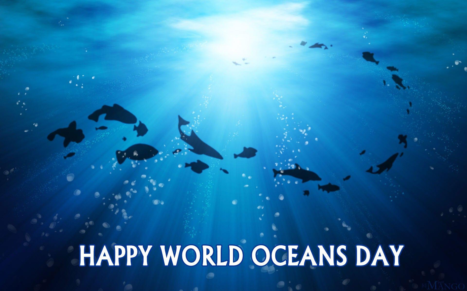 World Oceans Day Quotes Tablet