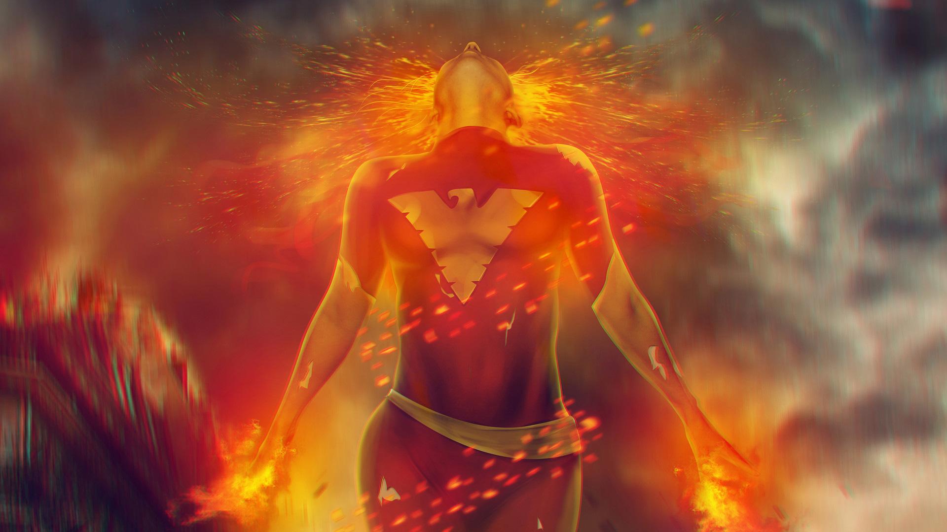 Jean Grey In Xmen Dark Phoenix Art, HD Superheroes, 4k Wallpapers