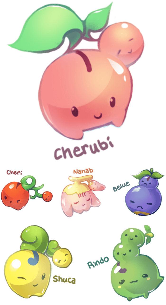 Pokemon Variation of Cherubi. Source: http://pokemon