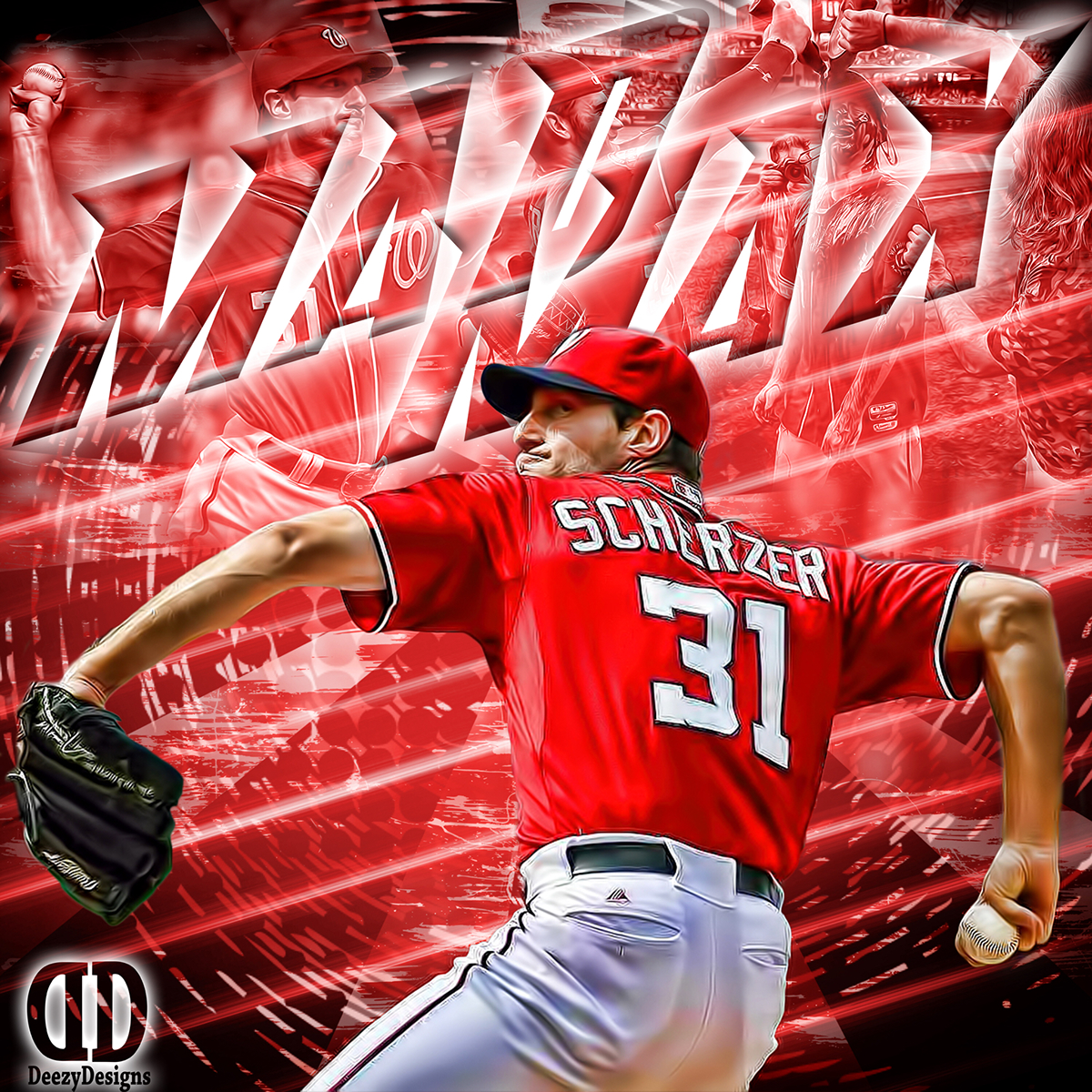 Max Scherzer on Behance