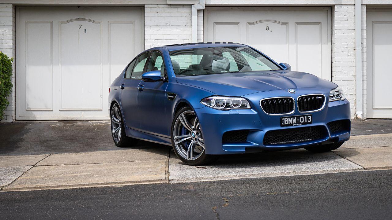 Pictures BMW F10 Sedan Blue Cars