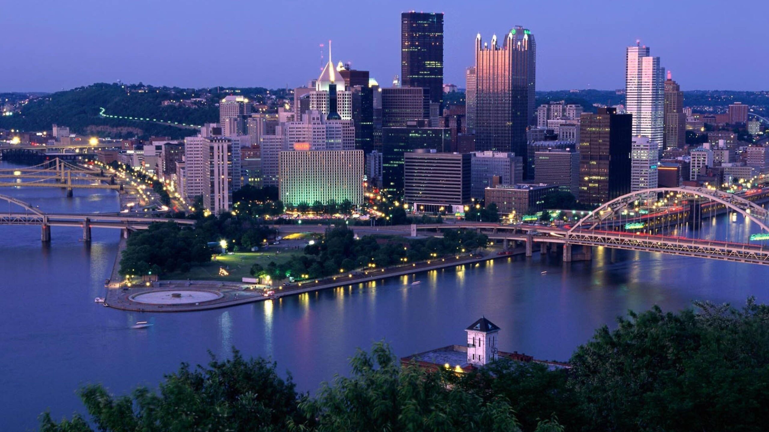 Download Wallpapers Pennsylvania, Pittsburgh, Skyscrapers