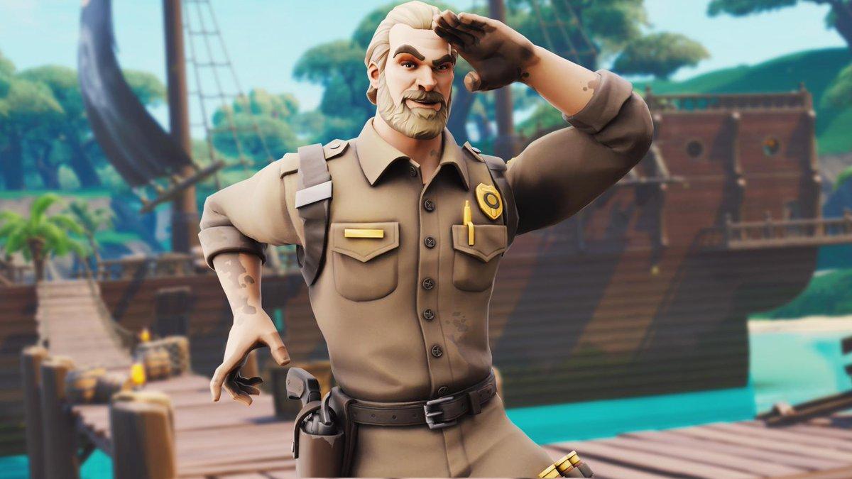 Chief Hopper Fortnite wallpapers