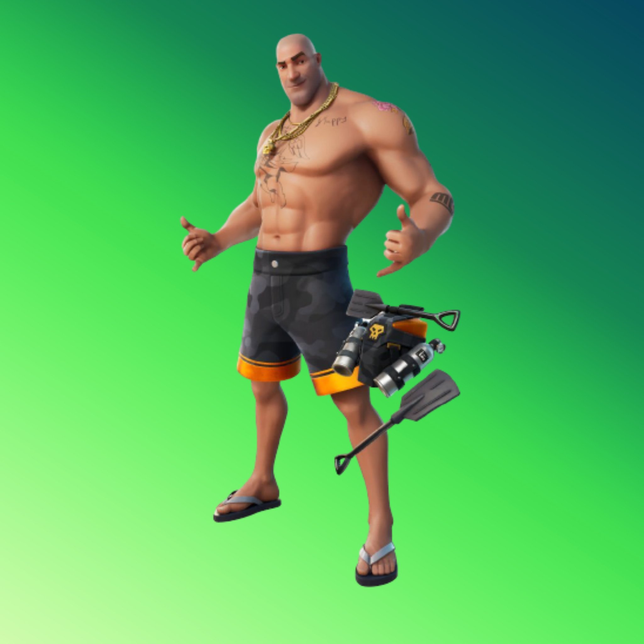 Beach Brutus Fortnite wallpapers