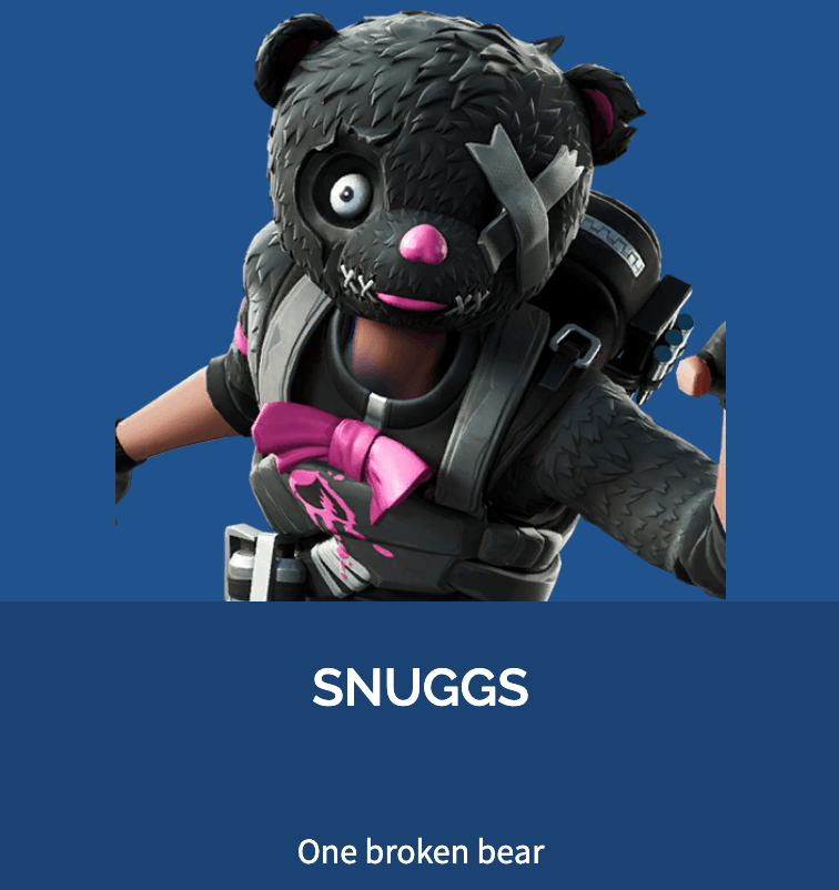 Snuggs Fortnite wallpapers